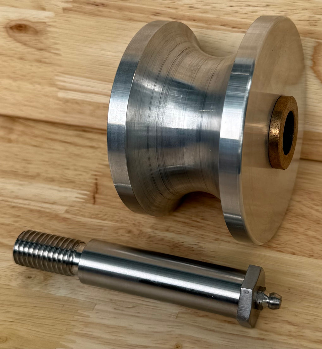 4” Aluminum Fairlead Roller w/ SS Pin