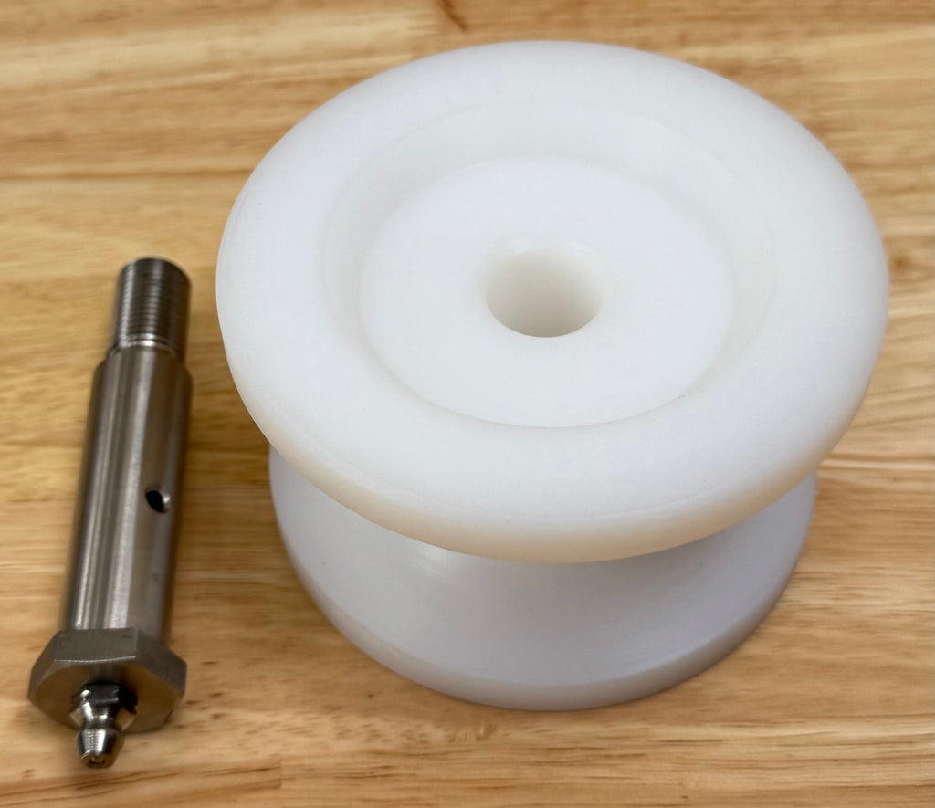 3” Delrin Fairlead Roller w/ SS Pin