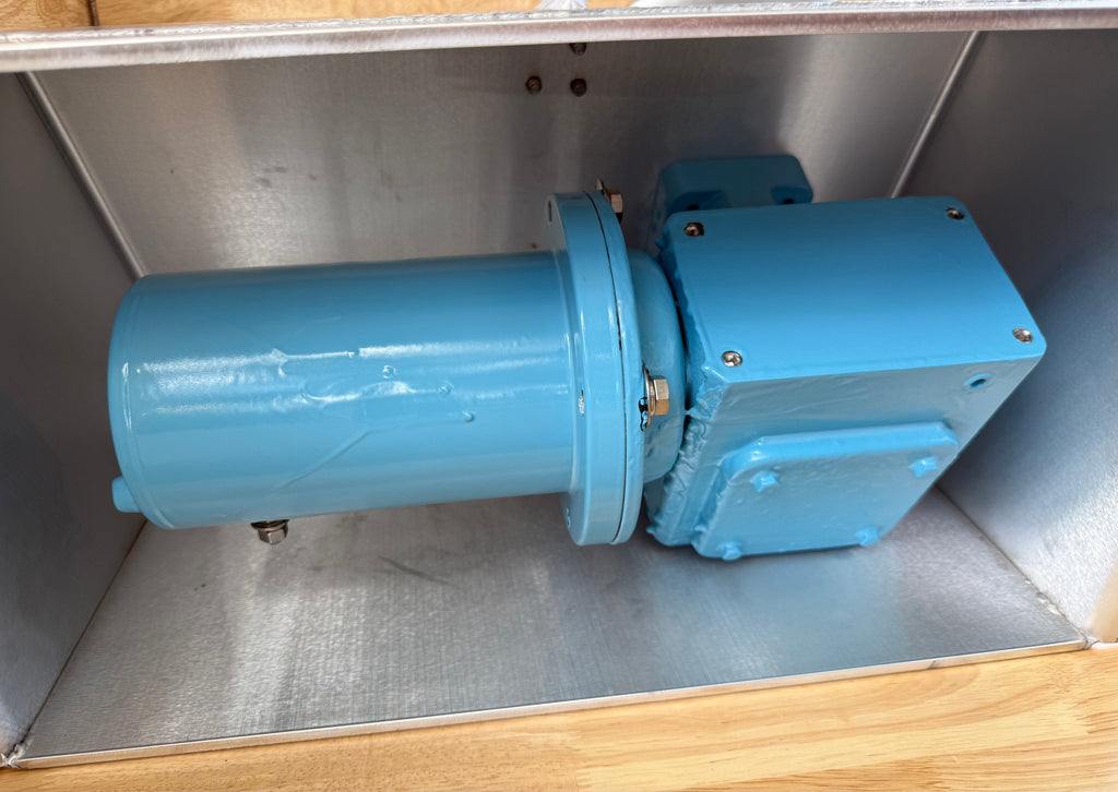 10" Class3 Electric Sidewinder Pot Hauler w/ Stainless Steel Discs, Heavy Duty Aluminum Enclosure
