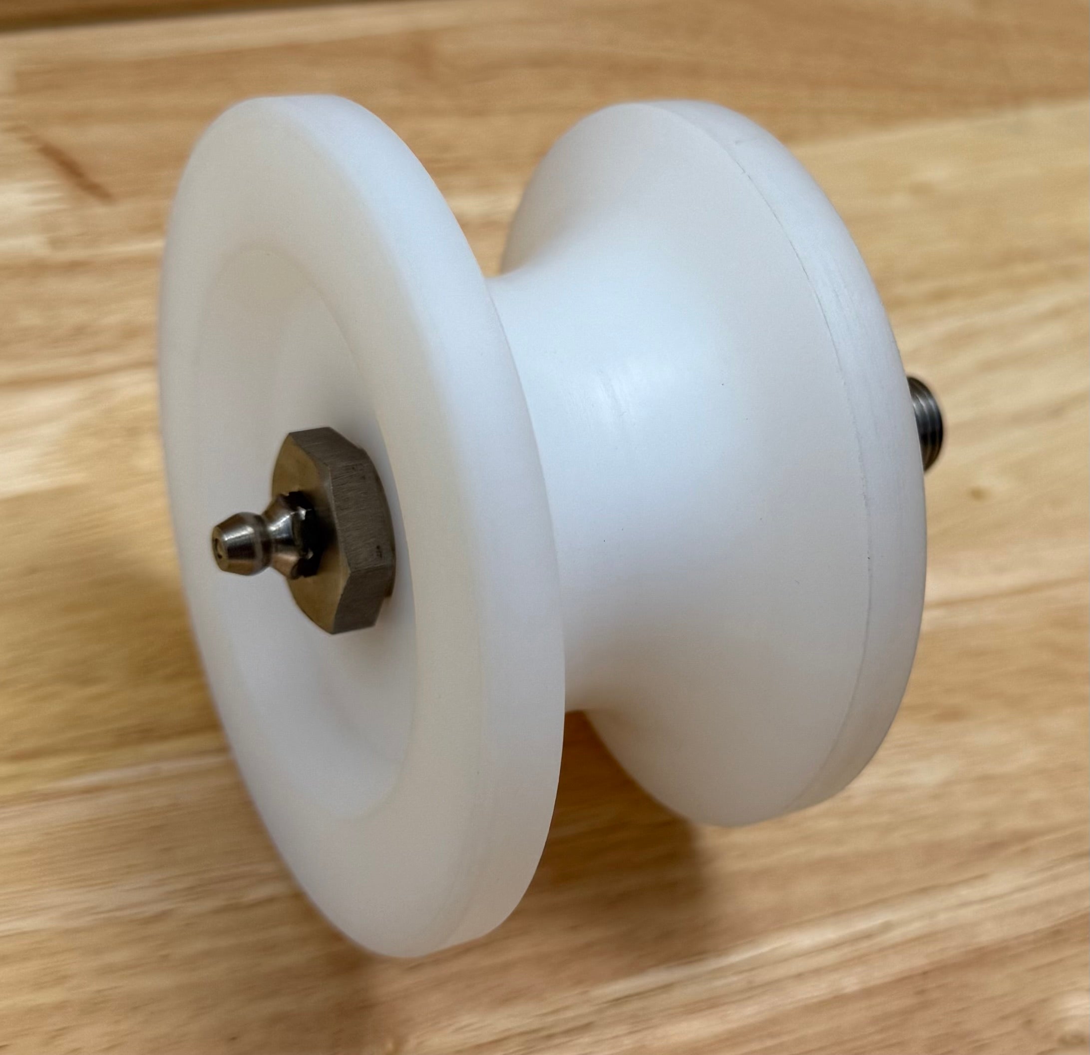 3” Delrin Fairlead Roller w/ SS Pin