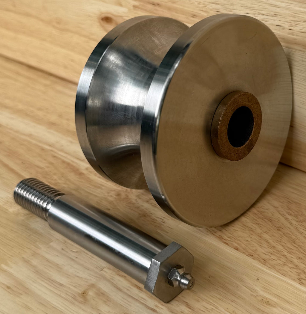 4” Stainless Steel Fairlead Roller w/ SS Pin