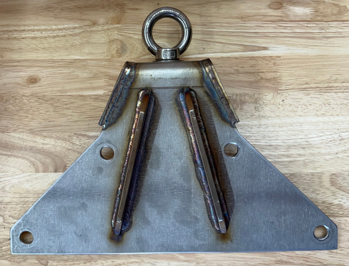 12” Stainless Steel Hanging Hauler Bracket