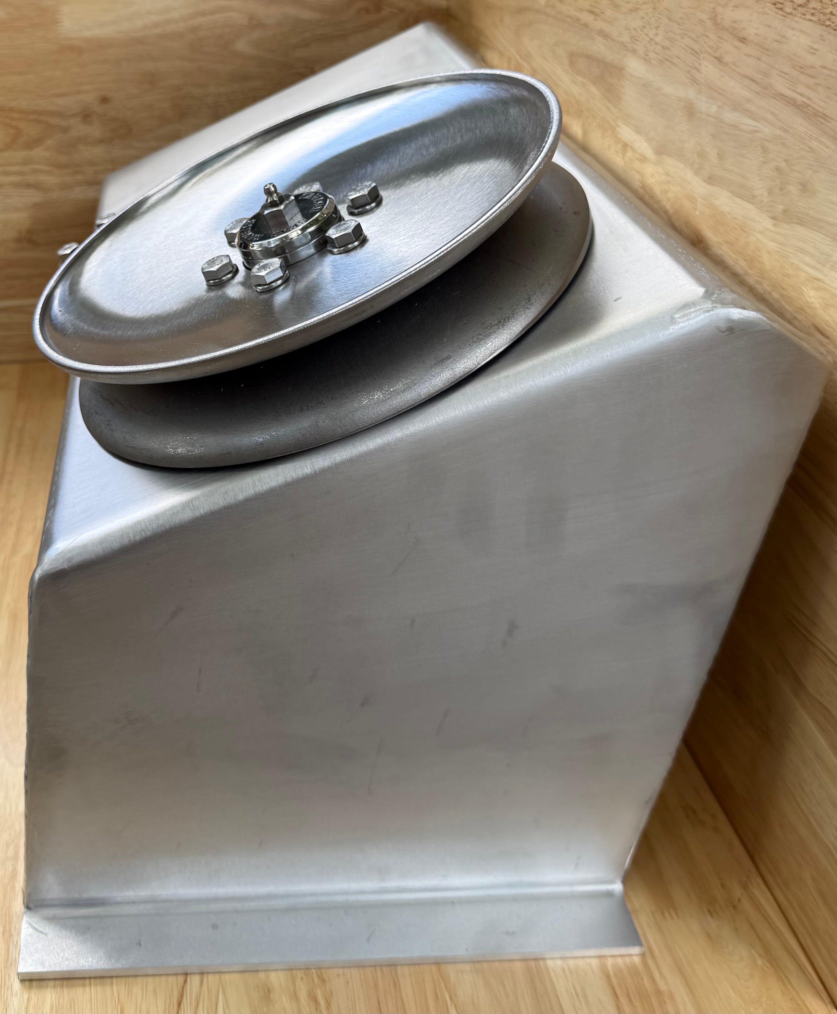 10" Class3 Electric Sidewinder Pot Hauler w/ Stainless Steel Discs, Heavy Duty Aluminum Enclosure