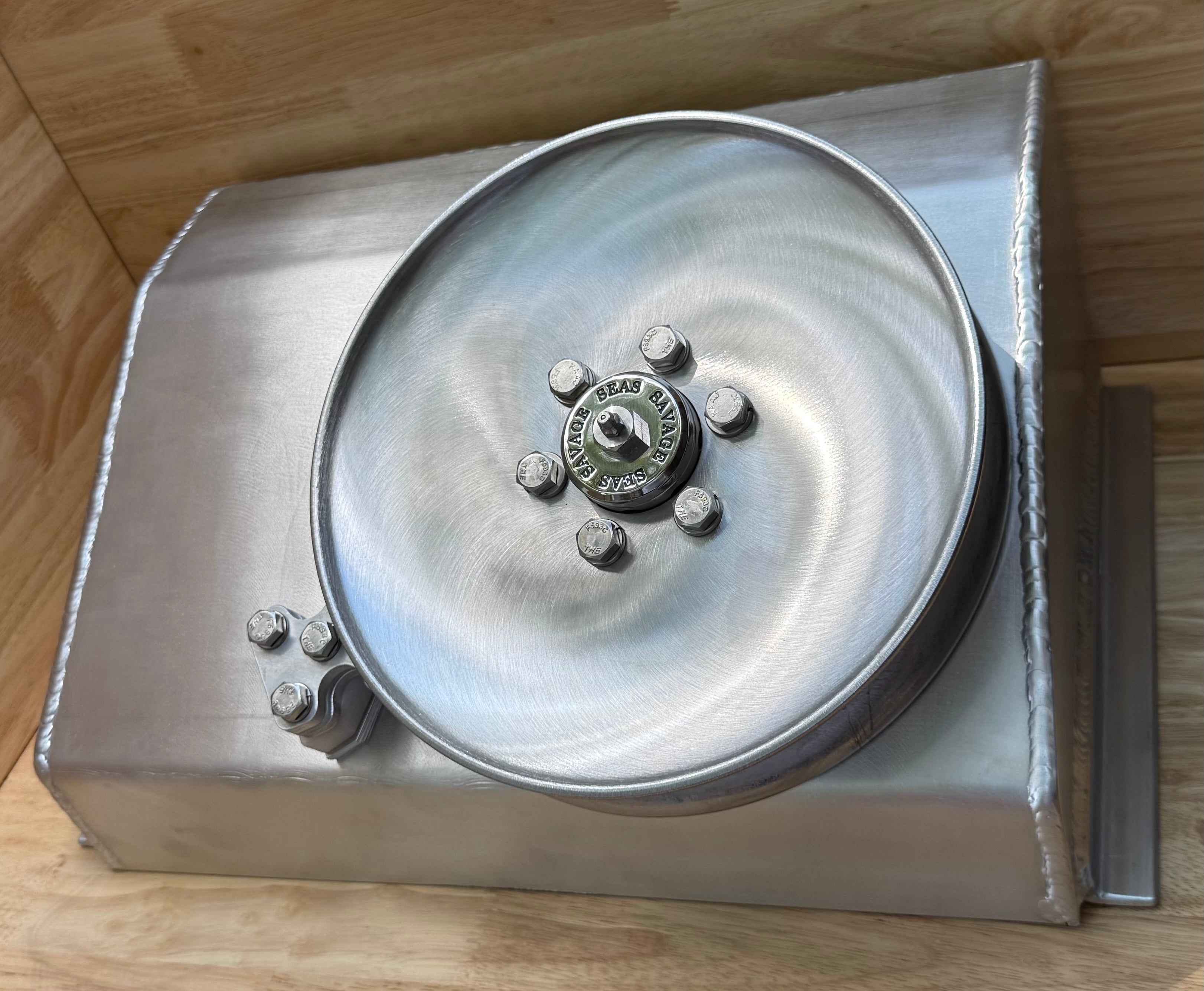 10" Class1 Electric Sidewinder Pot Hauler w/ Stainless Steel Discs, Aluminum Enclosure