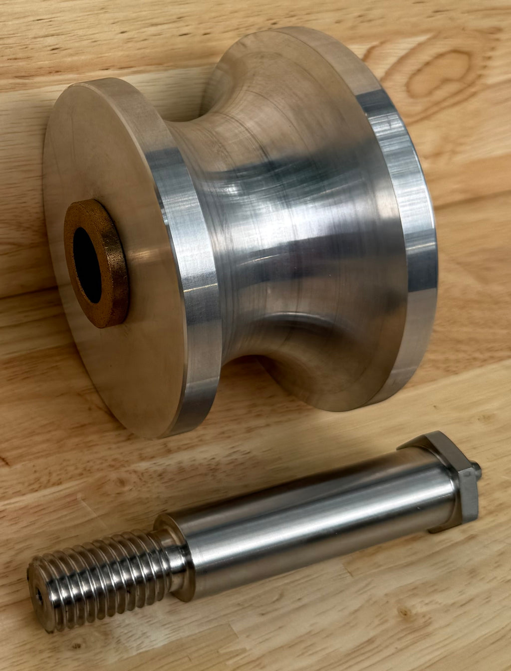 4” Aluminum Fairlead Roller w/ SS Pin