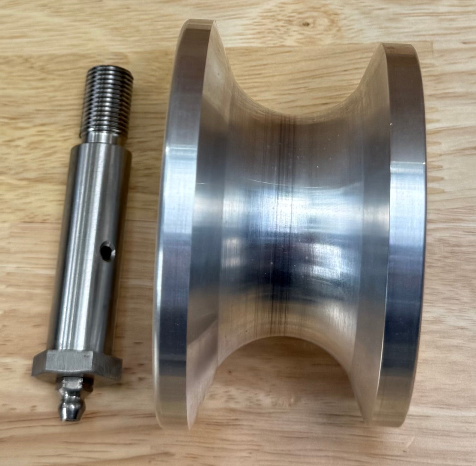 3” Aluminum Fairlead Roller w/ SS Pin