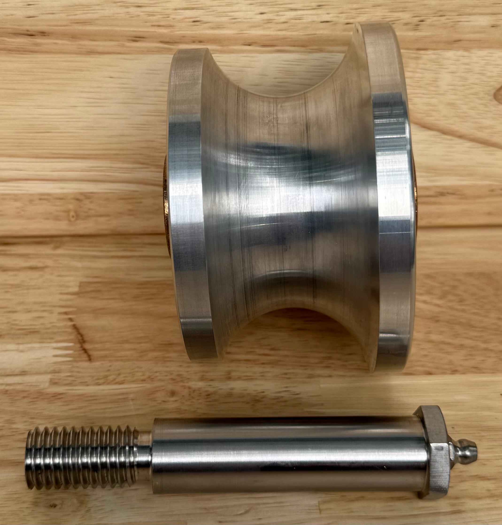 4” Aluminum Fairlead Roller w/ SS Pin