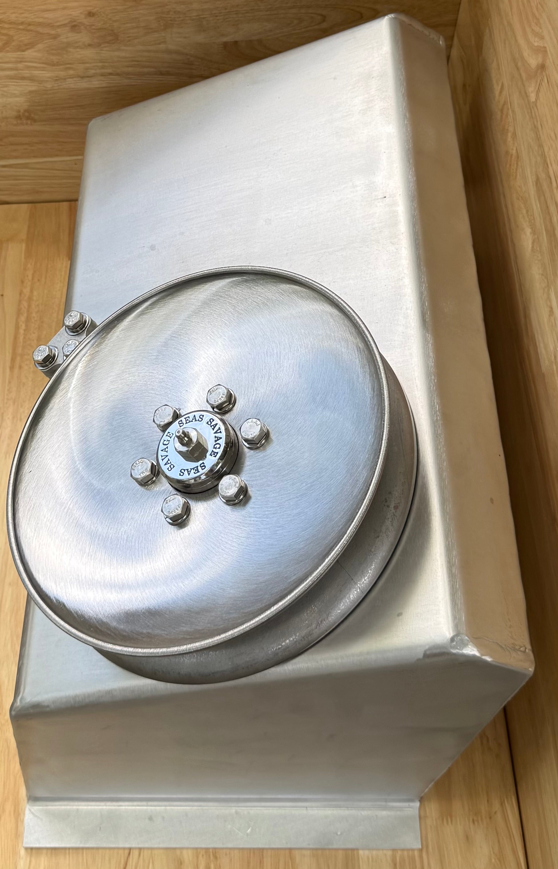 10" Class3 Electric Sidewinder Pot Hauler w/ Stainless Steel Discs, Heavy Duty Aluminum Enclosure
