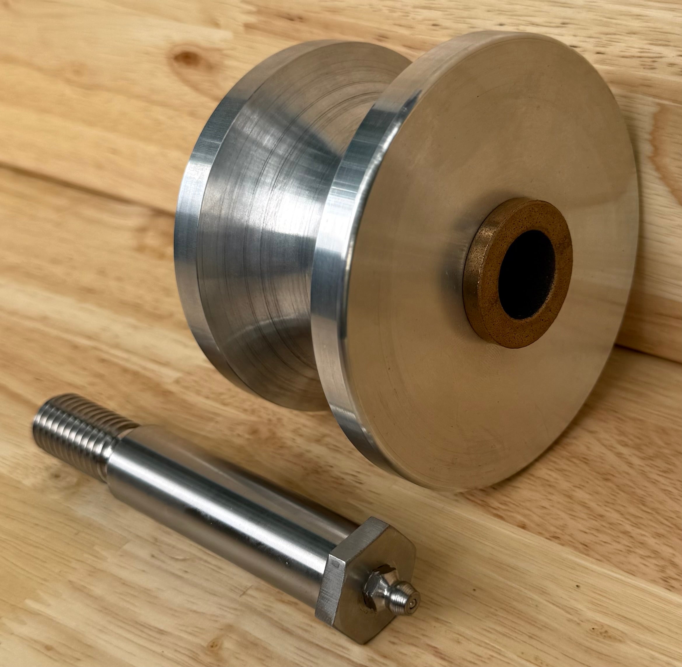 4” Aluminum Fairlead Roller w/ SS Pin
