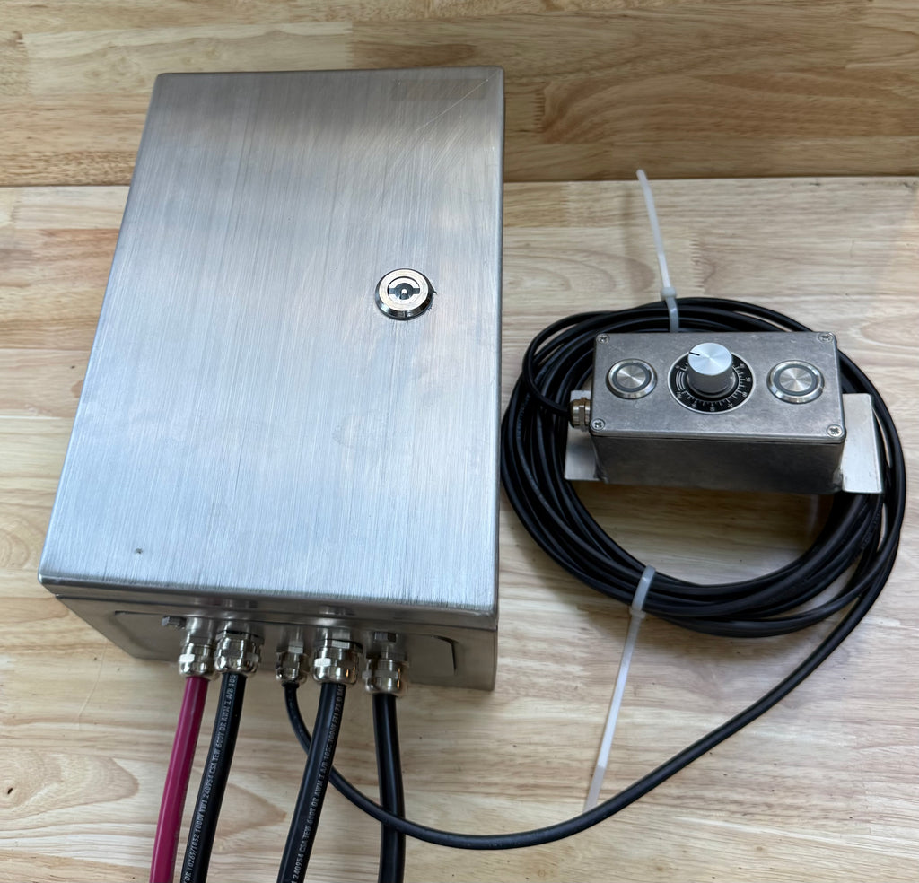 Gen2 Variable speed control assembly for electric pot hauler