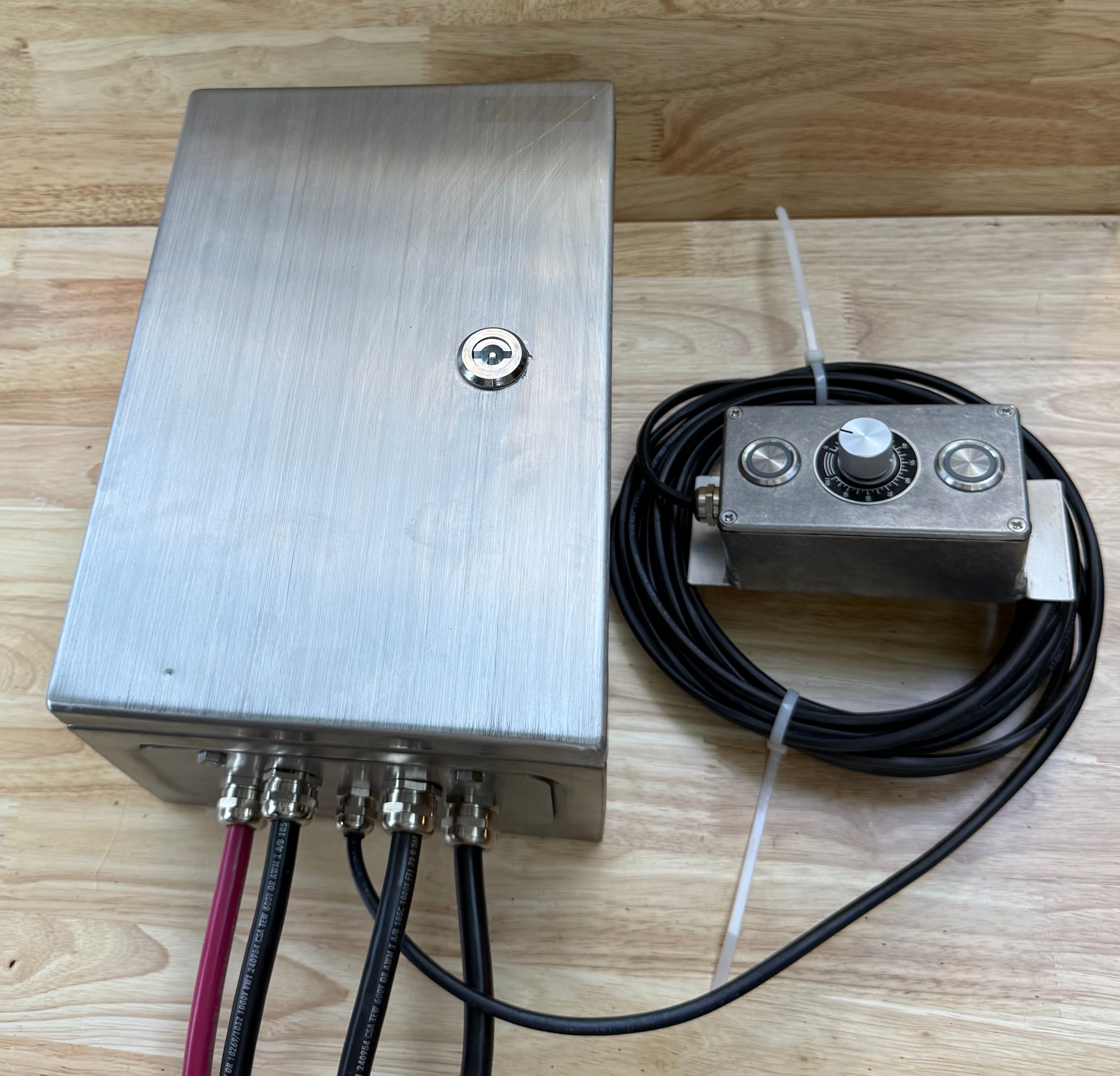 Gen2 Variable speed control assembly for electric pot hauler