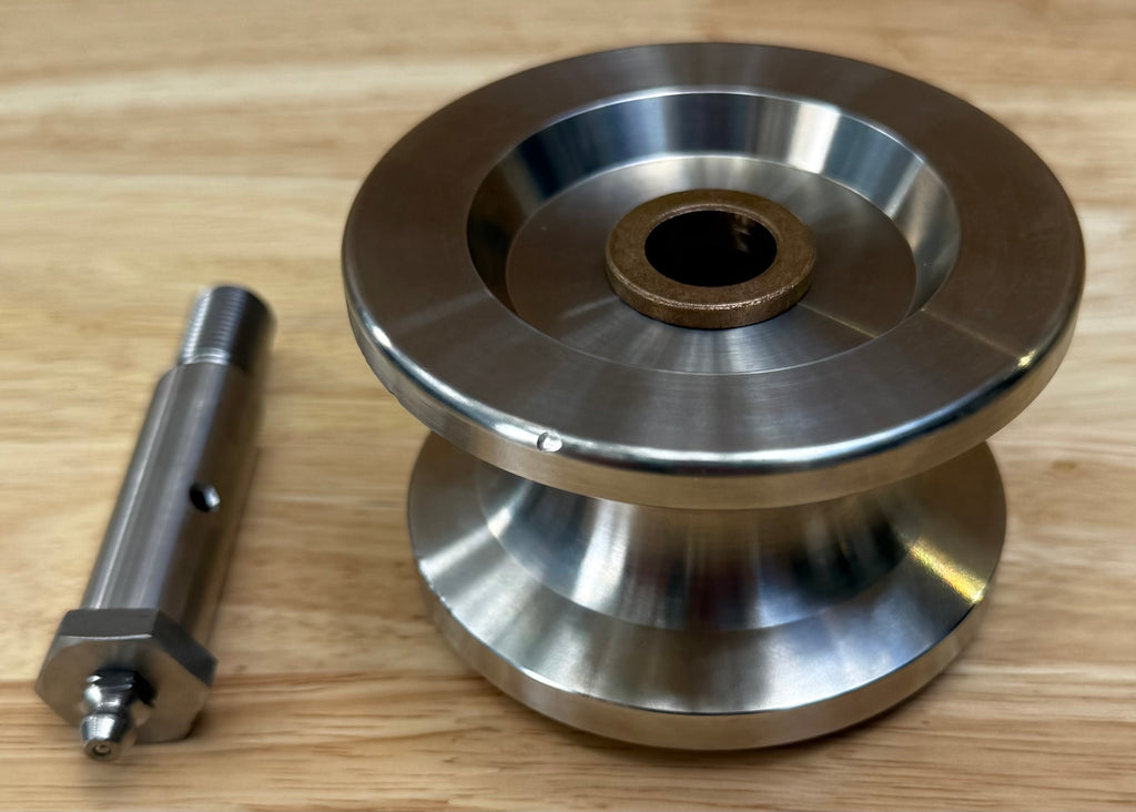 3” Stainless Steel Fairlead Roller w/ SS Pin