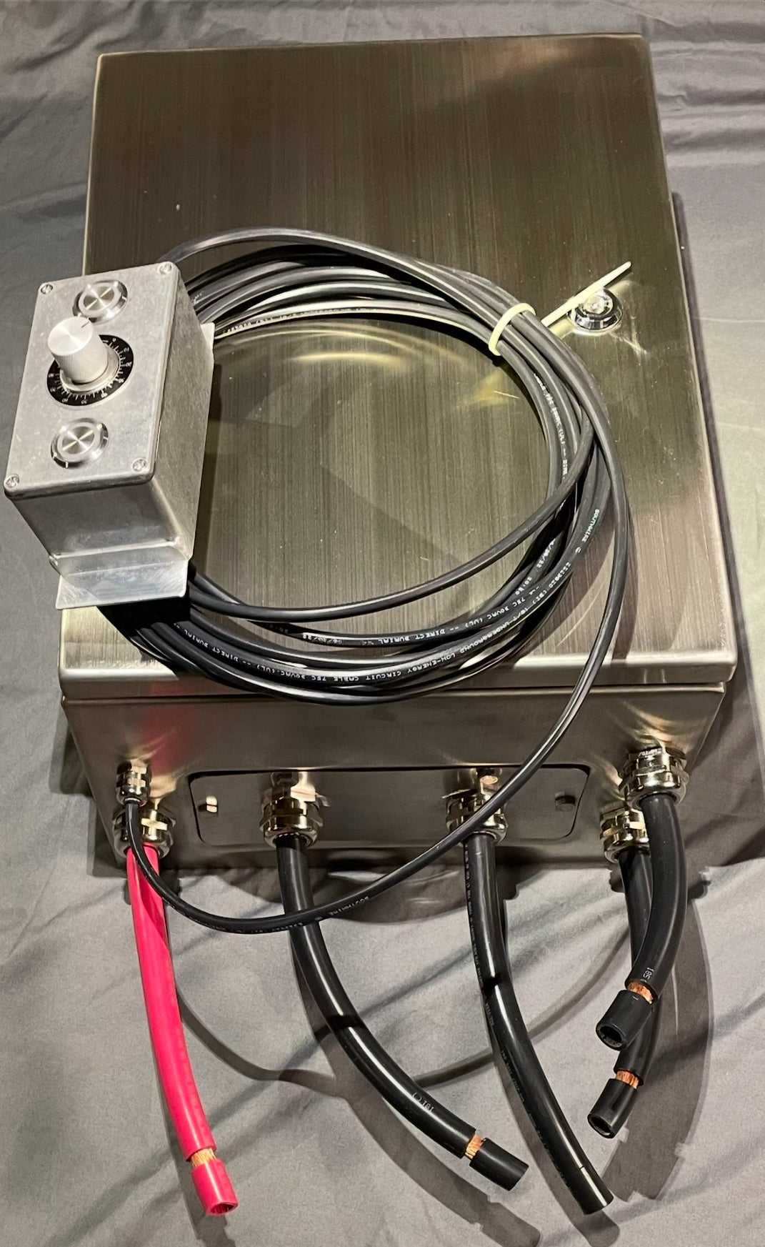 Gen3 Variable speed control assembly for electric pot hauler