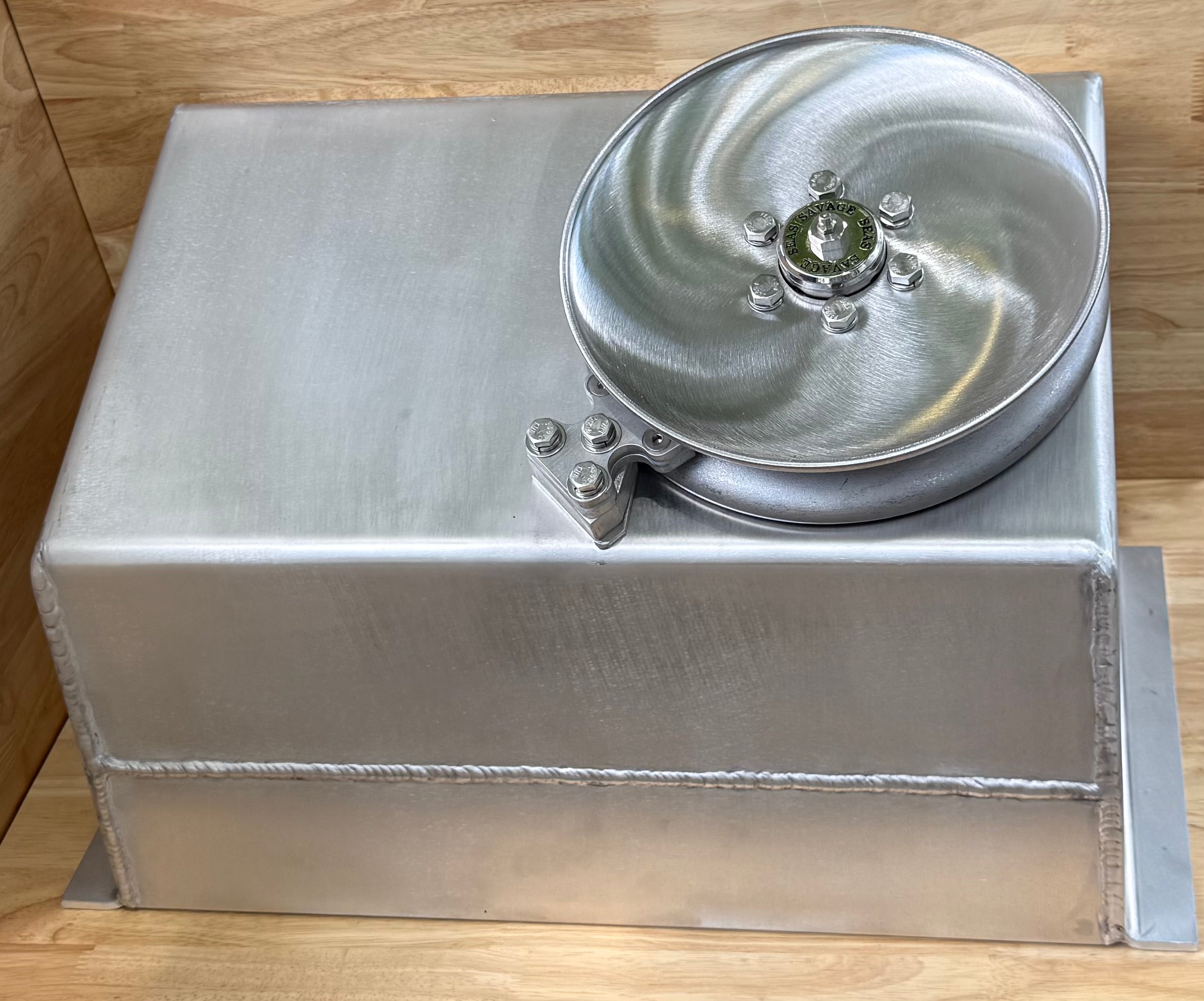 10" Class3 Electric Sidewinder Pot Hauler w/ Stainless Steel Discs, Heavy Duty Aluminum Enclosure